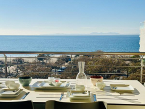 4082 - MIL.LENI I 3 4-1 SALATAR. OLERÁ EL MAR Y SENTIRÁ EL CIELO. AMBIENTE FAMILIAR. RESIDENCIA PRIVADA EN 1ª LÍNEA DE PLAYA, LA MÁS ESPACIOSA DE ROSES. PARKING. - ES-258-135
